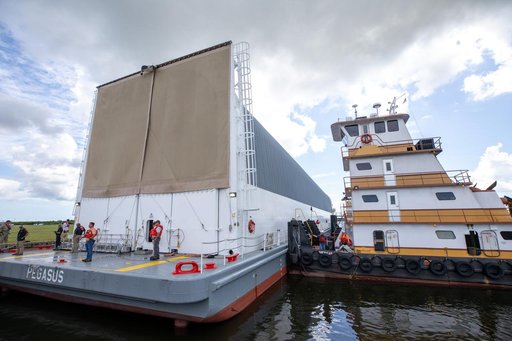 Artemis II Core Stage Arrival at KSC