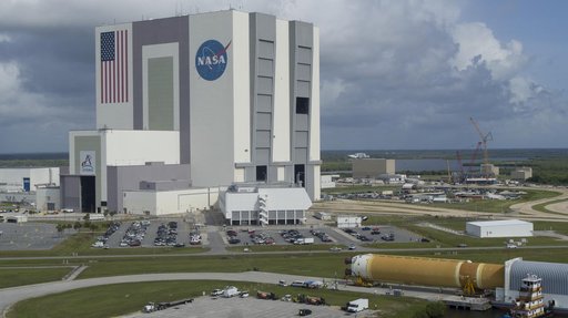 Artemis II Core Stage Offload and Transport to VAB