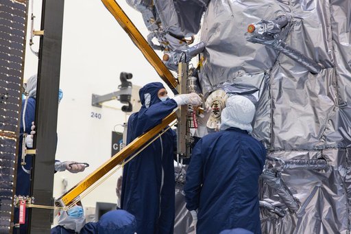 Europa Clipper Solar Array Install