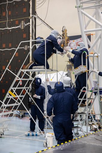 Europa Clipper Solar Array Alignment and Install, Wing Deploymen