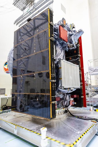 Europa Clipper Solar Array Wing Deployment (Second Wing)