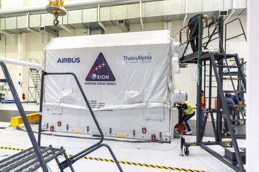 ESM-3 Arrival and Uncrating at O&C