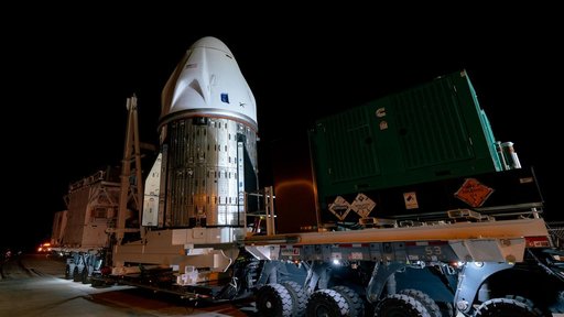 SpaceX Crew-9 Dragon Arrival at SLC-40