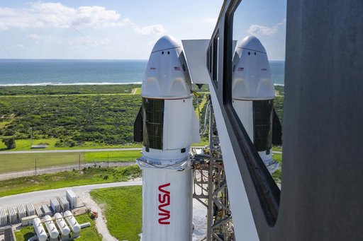 SpaceX Crew-9 Rollout and Vertical at SLC-40