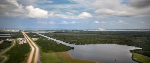 Space X Crew-9 Launch Day Photo