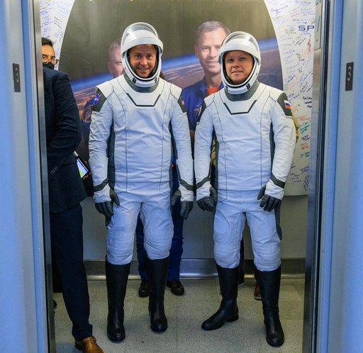 NASA's SpaceX Crew-9 Astronaut Suit-Up