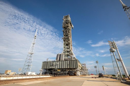 Artemis II ML Rollback to VAB