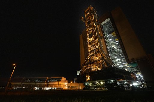 Artemis II Mobile Launcher Rollback