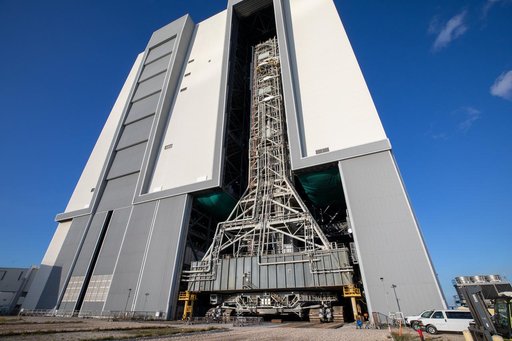 Artemis II Mobile Launcher Rollback to VAB