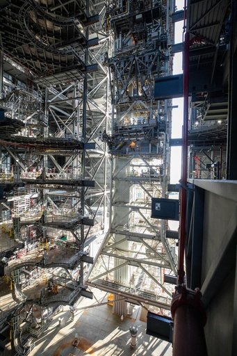 Artemis II Mobile Launcher Rollback to VAB