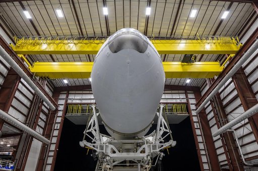 SpaceX Europa Clipper Rollout & Vertical