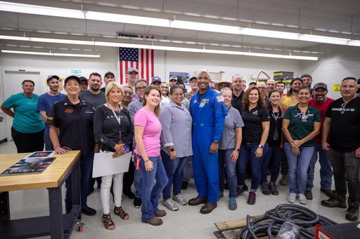 Artemis II Crew Imagery - Victor Glover at JP Donovan