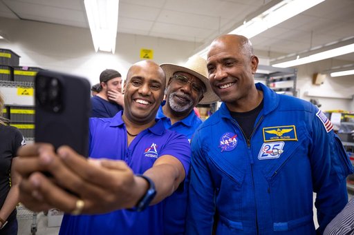 Artemis II Crew Imagery - Victor Glover at JP Donovan