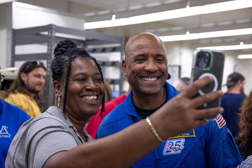 Artemis II Crew Imagery - Victor Glover at JP Donovan