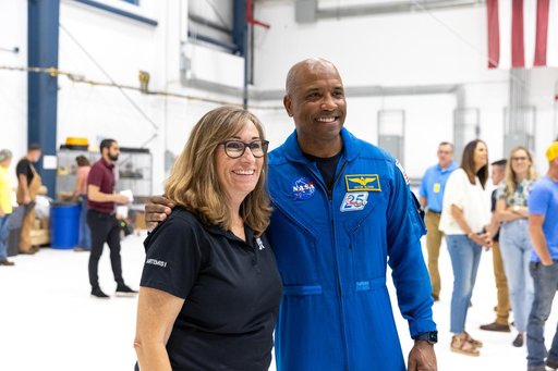 Artemis II Crew Imagery - Victor Glover at JP Donovan