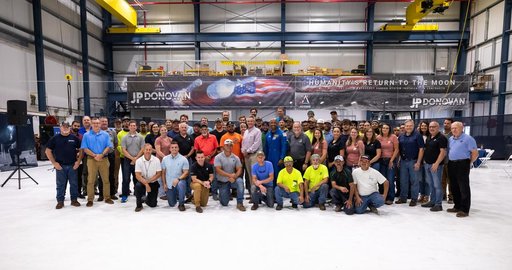Artemis II Crew Imagery - Victor Glover at JP Donovan
