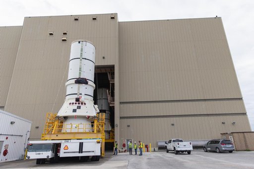 Artemis II Booster Move