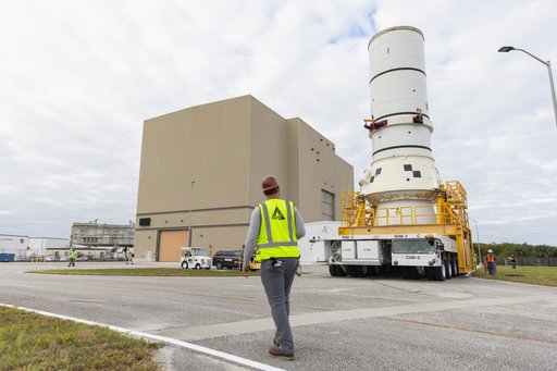 Artemis II Booster Move