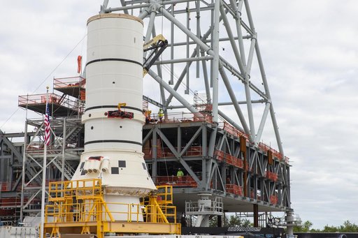 Artemis II Booster Move