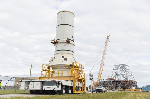 Artemis II Booster Move