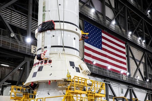 Artemis II Stacking - Booster Segment Prep for Lift Ops