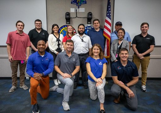 Artemis II Crew Visits KSC