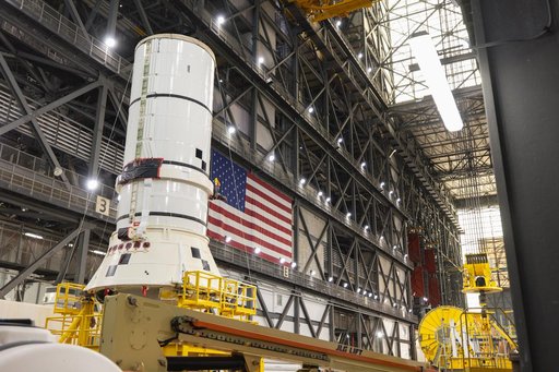 Artemis II Booster Segment