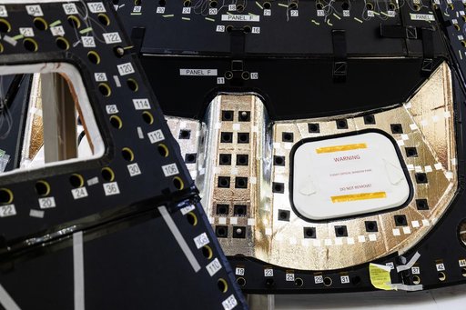 Artemis IV Orion Backshell Panels