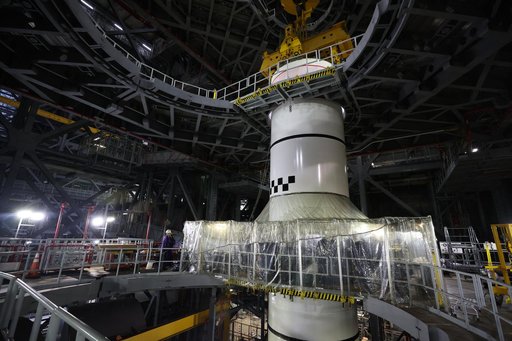 Artemis II Stacking