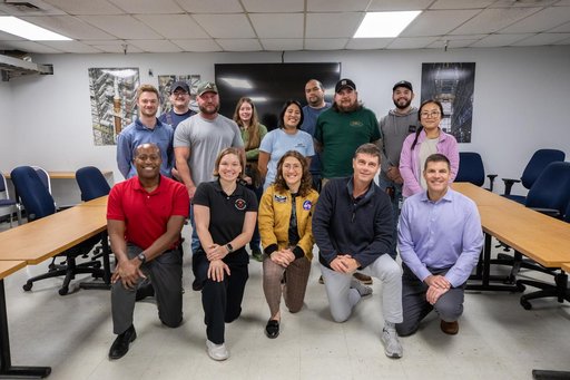 Artemis II Crew Visits KSC
