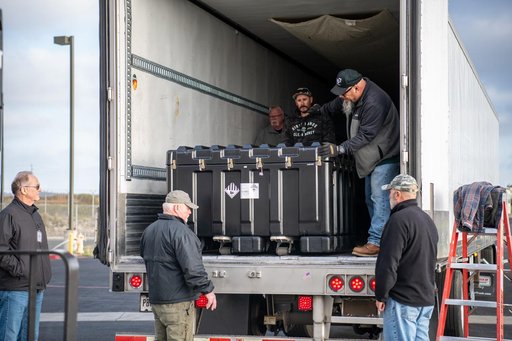 PUNCH Satellites Arrival at Astrotech, VSFB