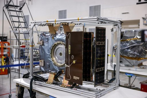 PUNCH Satellites Solar Array Deployment Test