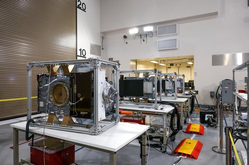 PUNCH Satellites Solar Array Deployment Test