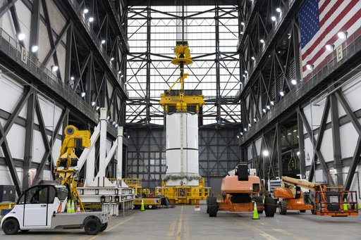 Artemis II Stacking