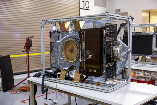 PUNCH Satellites Solar Array Deployment Test
