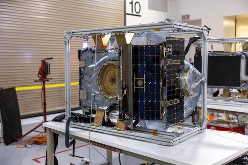 PUNCH Satellites Solar Array Deployment Test
