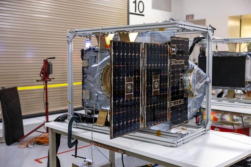 PUNCH Satellites Solar Array Deployment Test