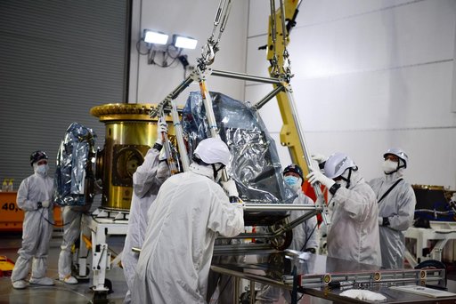 PUNCH Satellites Mate to ESPA Ring