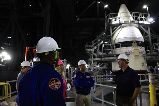 Artemis II Crew Visit