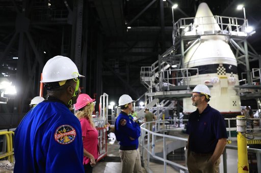 Artemis II Crew Visit