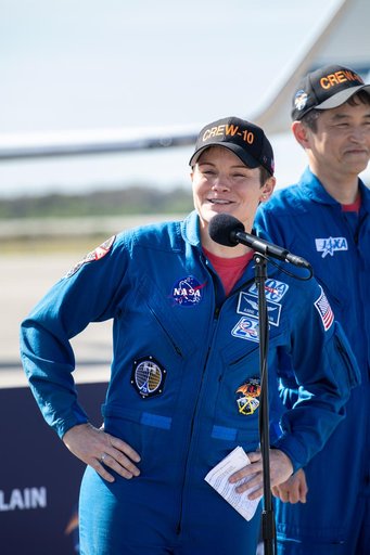 NASA's SpaceX Crew-10 Arrival at Kennedy Space Center