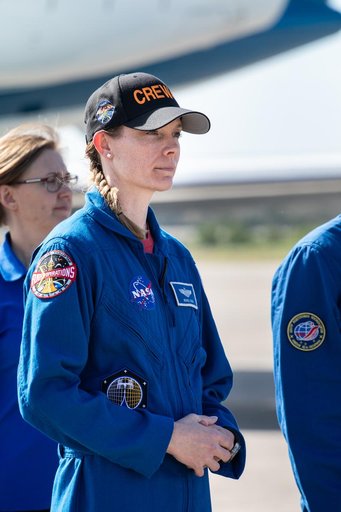 NASA's SpaceX Crew-10 Arrival at Kennedy Space Center