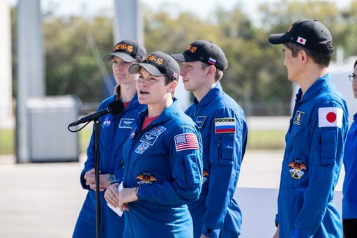 NASA's SpaceX Crew-10 Arrival at Kennedy Space Center