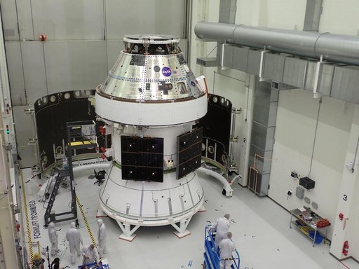 Artemis II Orion SAJ Preps