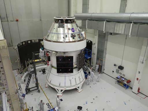 Artemis II Orion SAJ Preps