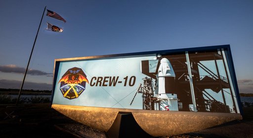 CCP Crew-10 Flag Raising