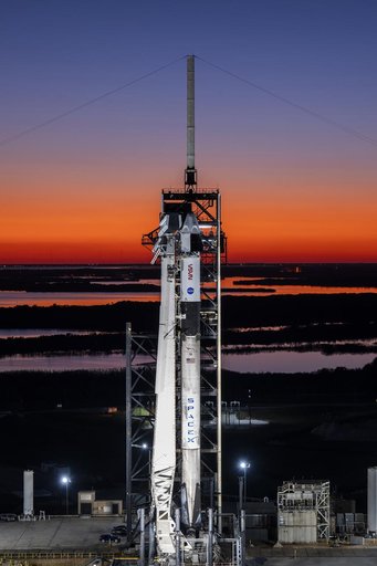 CCP SpaceX Crew-10 Sunset Pad Shots,