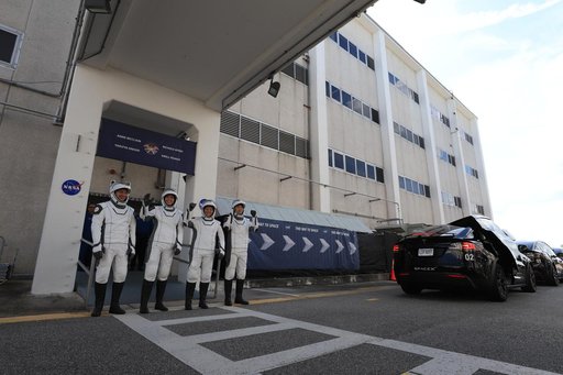 CCP SpaceX Crew-10 Astronaut Walkout