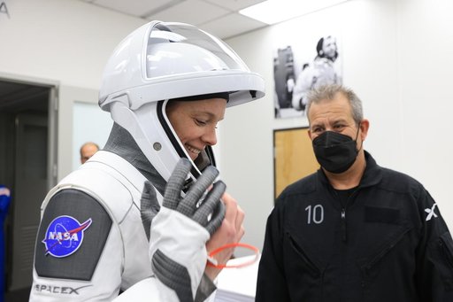SpaceX Crew-10 Astronaut Suit Up