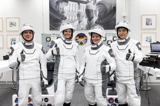 SpaceX Crew-10 Astronaut Suit Up